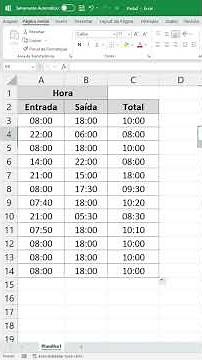 Cálculo de Horas Trabalhadas Com Excel? Te ensino agora!