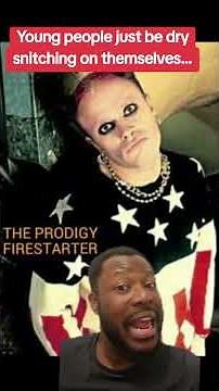 The Story Behind The Prodigy’s "Firestarter" 🔥 #MusicLegends #TheProdigy #firestarter #snitch
