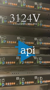 1.6K views · 135 reactions | The API 3124v 4-Channel Analog Mic Pre #apiaudio #api3124v | API Audio | Facebook