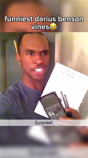 funniest darius benson vines😂 #darius #benson #fyp #vine #viral