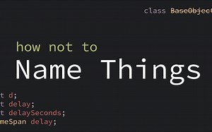 代码中的命名法