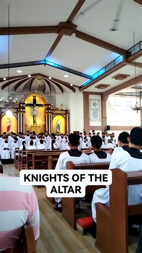 new Knights of the altar servers Sacred Heart Parish -Gloria | Jhoanne Perjes Sapul
