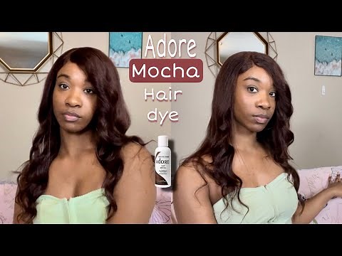Adore Mocha Hair Dye w/ Water Color Method