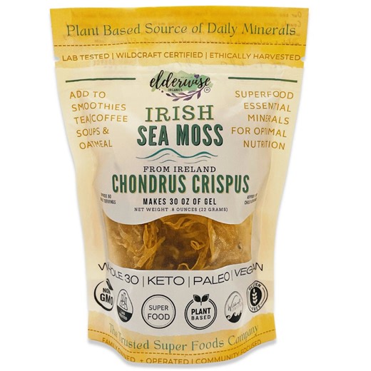 Irish Sea Moss: Wildcrafted Chondrus Crispus Superfood - Makes 30oz Gel - Etsy