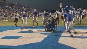 8th grade football team worked to make one of its players feel extra special