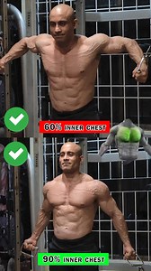 Cable crossover exercise for inner chest. Save and try. #chest #chestworkout #chestday #CableCrossover #bodybuilding #gym #gymmotivation #fitnessjourney #fitnessgoal #fitnessmotivation #Fitness | kamalc32