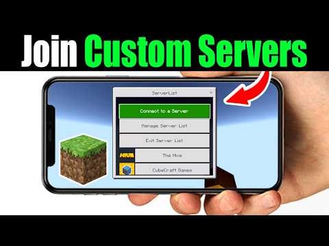 How To Join Custom Servers in Minecraft on Mobile (Easy Guide!)