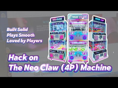 4 Players, 1 Claw Machine 🤯 | What Makes Neo Claw (4P) So Addictive?