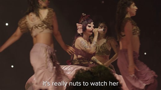 95K views · 1.6K reactions | The magic behind the mask ✨ Discover how Melanie Martinez's team perfects her look on the Trilogy Tour  See The Trilogy Tour live: https://livemu.sc/MelanieMartinez and watch the full piece here: https://youtu.be/aIAozBKuboU | Live Nation Concerts | Facebook