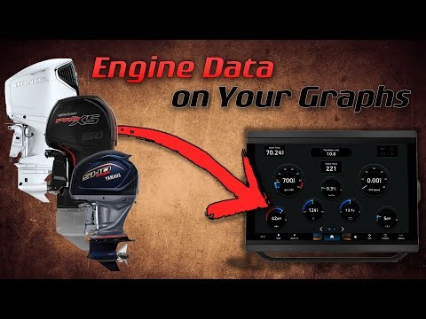 Get Engine Gauges on your fishfinder!! Made EASY!!