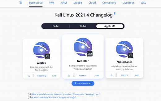 VMware Fusion在M1上安装Kali Linux虚拟机｜M1 Mac上全新的选择