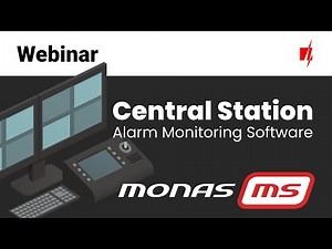 MonasMS Central Station Alarm Monitoring Software