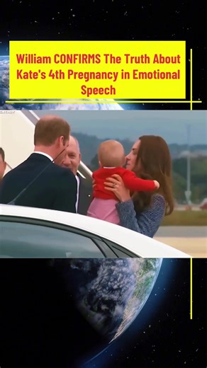 William CONFIRMS The Truth About Kate's 4th Pregnancy in Emotional Speech #viral #royalfamily