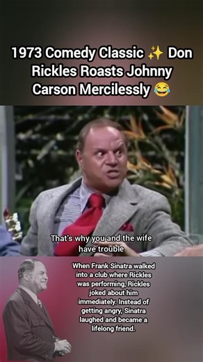 1973 Comedy Classic ✨ Don Rickles Roasts Johnny Carson Mercilessly 😂