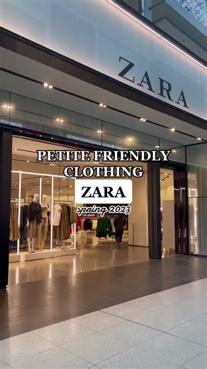 Petite Friendly Clothing Finds at Zara for Spring
