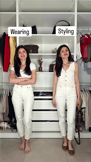 Wearing vs. Styling: Spring Outfit Ideas
