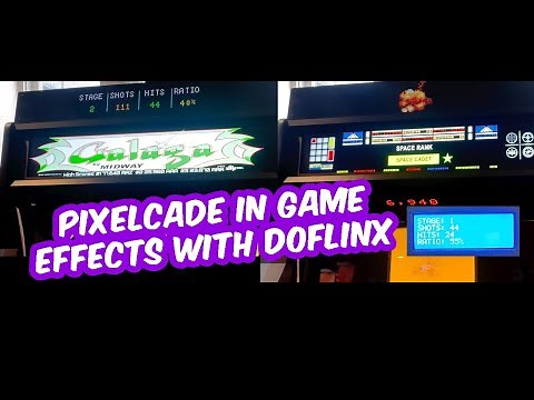 Pixelcade In Game Effects with DOFLinx