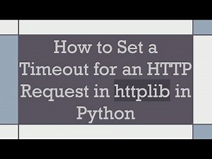 How to Set a Timeout for an HTTP Request in httplib in Python