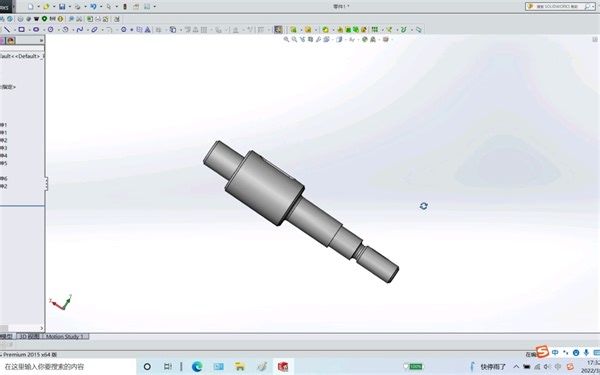 【solidworks】soilworks零件练习 阶梯轴