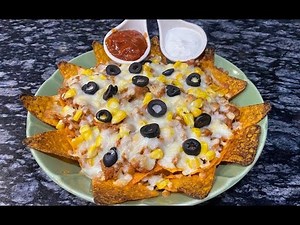 Mexican Loaded Nachos Recipe by MJ's Kitchen
