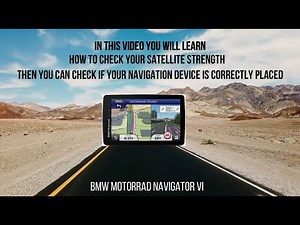 BMW Navigator VI - check signal strength / reception / signal