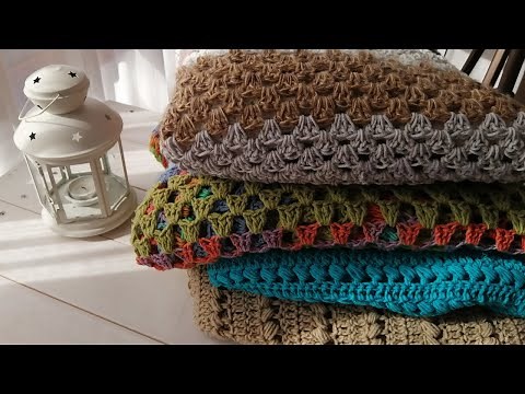 EASY CROCHET BLANKET IDEAS
