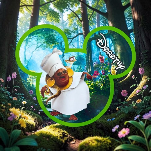 Disney Cruise Door Magnet - Mama Odie Magnet - Princess and the Frog Door Magnet