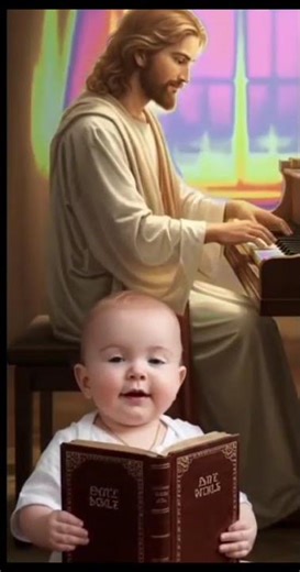 Un angelito del cielo canta "Dios esta aquí", Suscríbete si sientes su paz 🙏✨