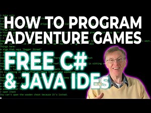 Install Free C# and Java Programming Software (Complete Course in Adventure Game Programming)