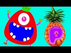 Hungry Alphabet - best ipad Android game app for kids. Learn ABC. Part 1