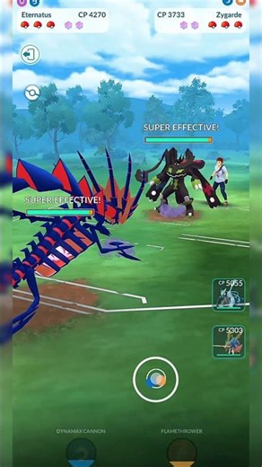 ⚔️ Eternatus vs Zygarde | Ultimate Pokémon GO Battle #pokemon #pokemongo #shorts
