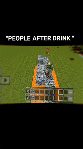 Minecraft Players AFTER Drinking WATER Become COMPLETELY Crazy