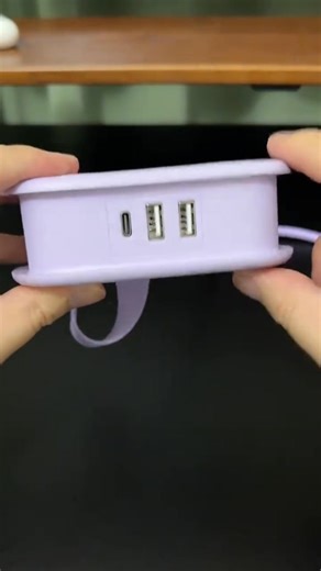 4K views · 11 reactions | This 4ft power strip is a traveler’s best friend! ✈️ With 4 outlets and a long cord, I can charge all my devices from across the hotel room. No more fighting for space near the wall! Genius design. | Buletboard-C | Facebook