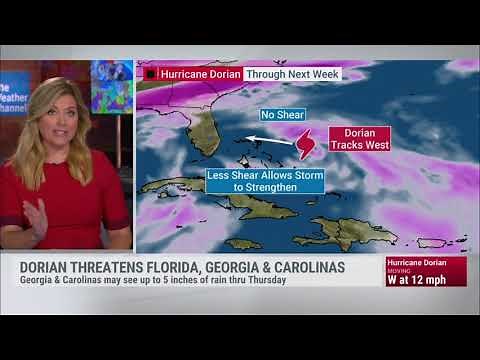2019-08-31 Hurricane Dorian coverage - The Weather Channel