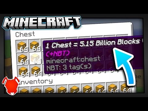 9 TRILLION MINECRAFT BLOCKS in a CHEST = LAGGGGG!