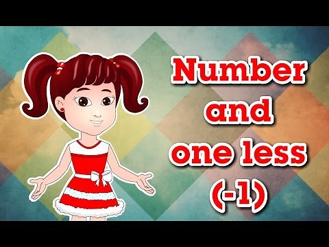What is One Less Than A Number? | Learn Subtraction -1 With Siya | Basic Maths | Roving Genius