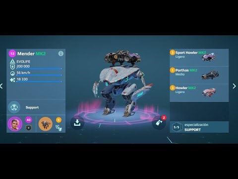 War Robots || MENDER ESTA MUY ROTO|| #WarRobots || PIOXONIC