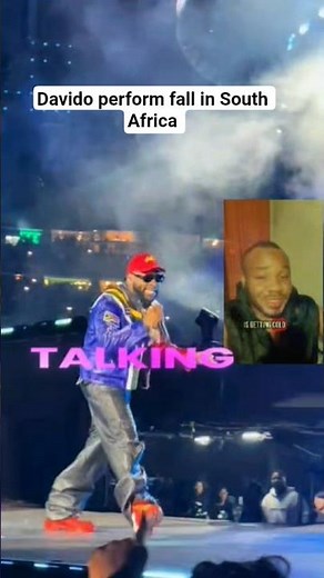 davido fall perform in South Africa @davidoofficial #southafrica #concert #afrobeats #afromusic