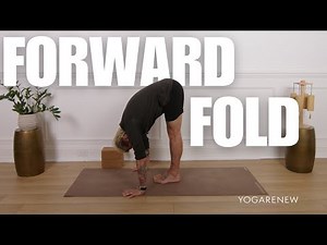 Standing Forward Fold | Yoga Poses | YogaRenew How To Yoga Pose Video