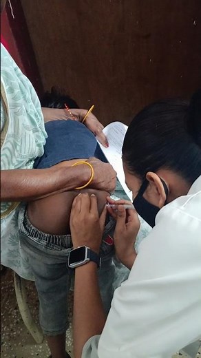 59th day clinical duty 🏥 how to give intramuscular injection administration 💉 #clinic #doctor