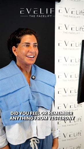 EVELift® | “It’s gone. Oh my gosh, I have my neck back”—all in less than 24 hours. And the best part? Ashley slept comfortably through the night... | Instagram