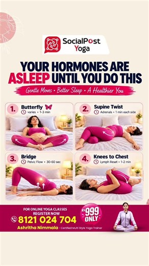 4 Yoga Poses Before Bed for Better Sleep & Relaxation #sleepyoga #stressrelief #relaxing #trending