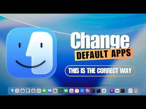 Change Default Apps In Mac OS | The RIGHT WAY!