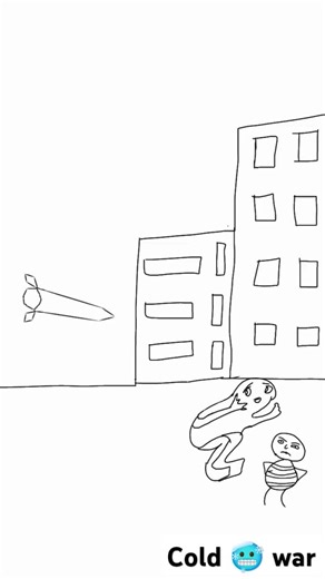 war cartoon drawing #coldwar #art #drawing