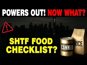 12 Survival Foods You MUST HAVE When the Power Goes Out and SHTF!