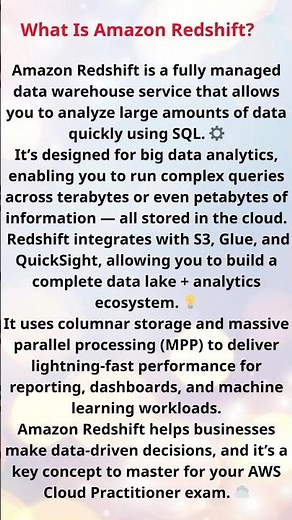 What Is Amazon Redshift? | Data Warehousing on the Cloud 📊