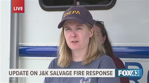 EPA official updates cleanup efforts at J&K Salvage fire