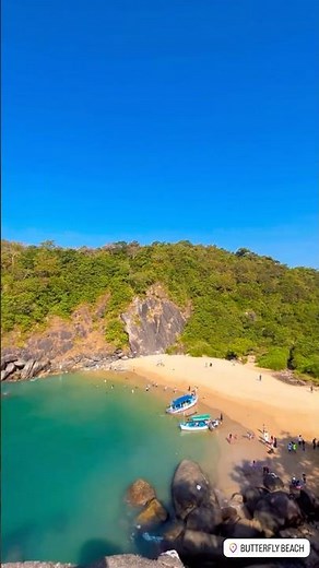 Butterfly Beach in Goa || One Of The Best Beaches in Goa || South Goa Beaches ||