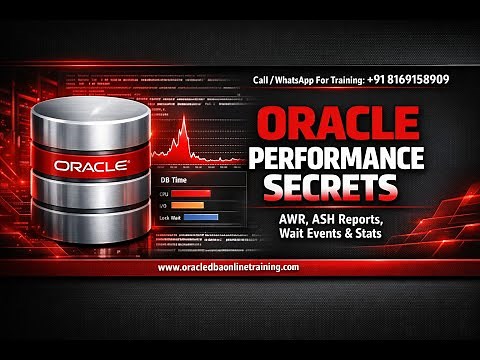 Oracle Performance Tuning: A Deep Dive into DB Time, Wait Events, and Statistics