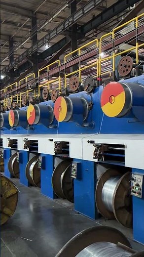 Ever wondered how galvanized steel wire strands are made? 🏭